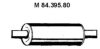 EBERSP?CHER 84.395.80 Middle Silencer